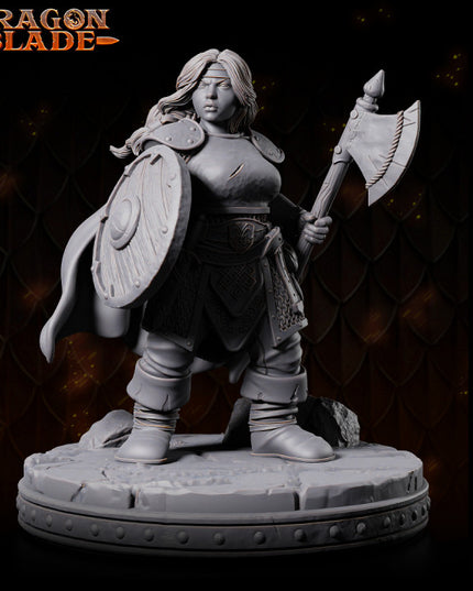 5 miniatures - 32mm - Classic RPG game Dwarves bundle - DRAGONBLADE