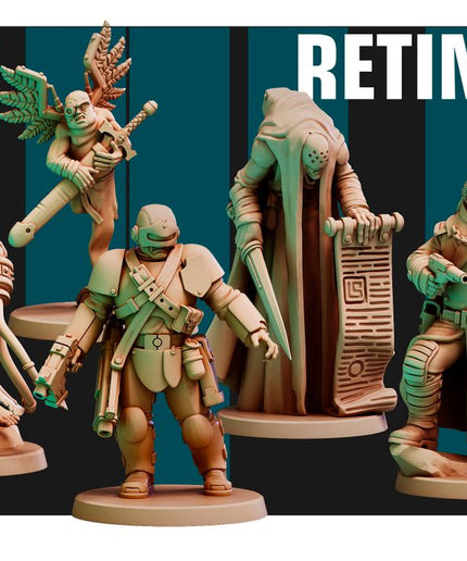 Retinue 4 X5 MINIATURES