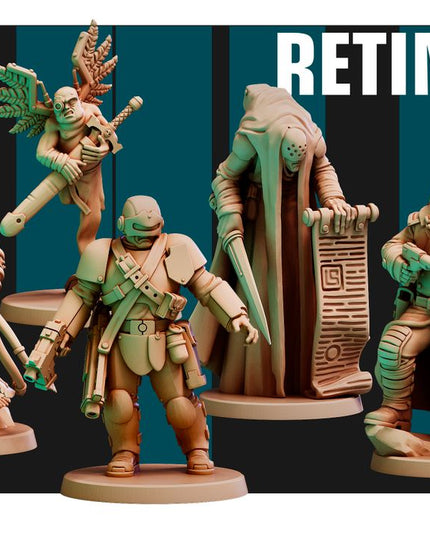 Retinue 4 X5 MINIATURES