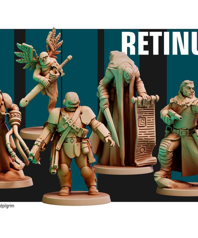 Retinue 4 X5 MINIATURES