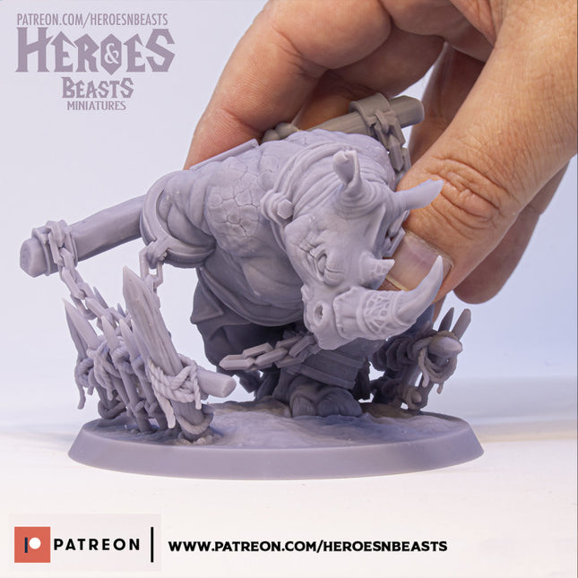Rhinokin Slave - hammer fighter