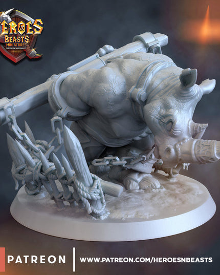Rhinokin Slave - hammer fighter