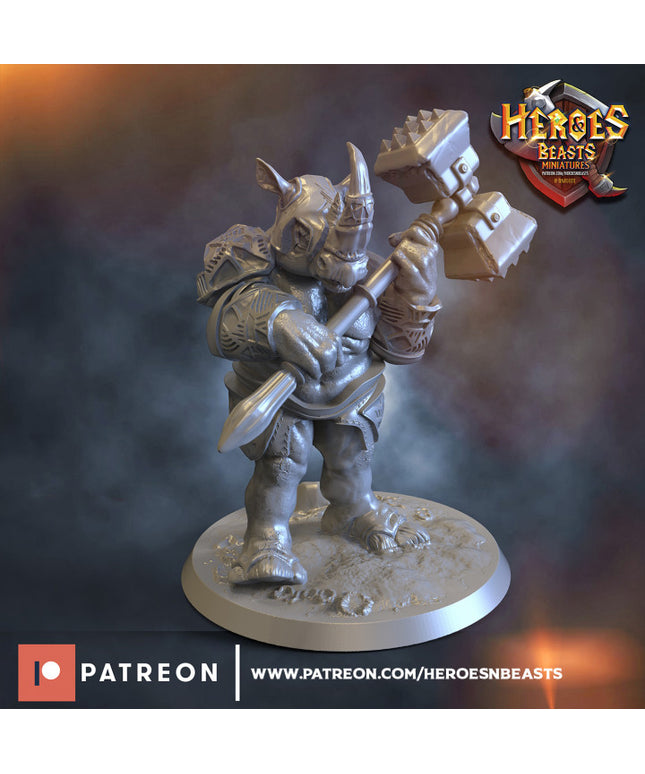 Rhinokin - hammer fighter