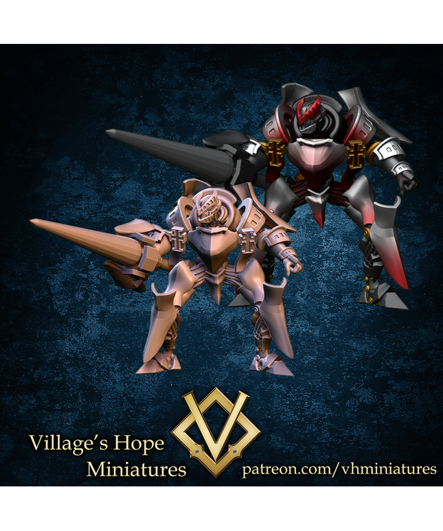 Iron Blood Golem , Robot , Construct