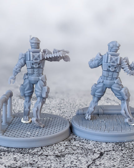 Helghast Footsoldier Robots x3 - Automata Collection