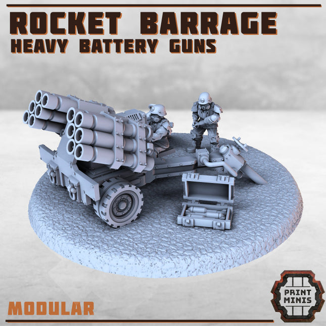 Heavy Battery Guns x3