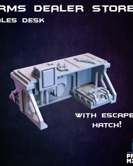 The Arms Dealer Store - Terrain Kit - Night Market Collection