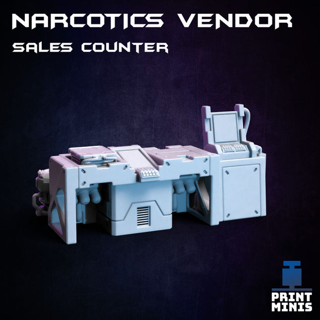 Narcotics Store - Scenery Kit - Night Market Collection