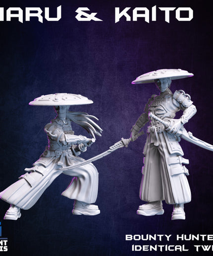 Haru and Kaito - The Bounty Hunter Collection