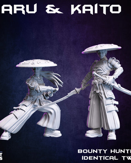 Haru and Kaito - The Bounty Hunter Collection