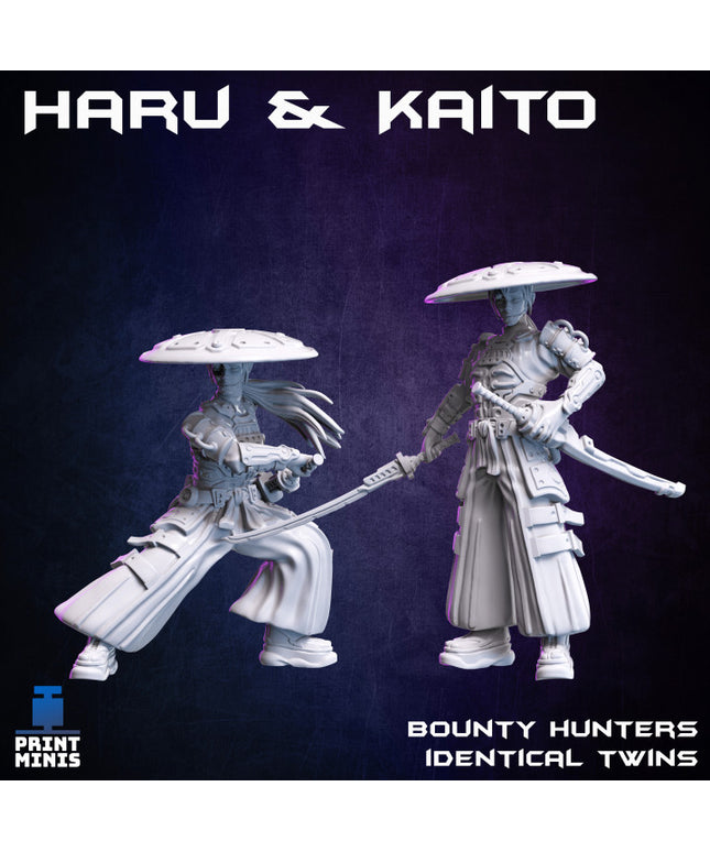 Haru and Kaito - The Bounty Hunter Collection