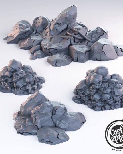 Skulls and Rocks