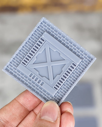 Sci-Fi Tiles x 9
