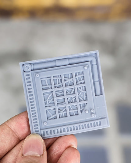 Sci-Fi Tiles x 9