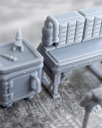 Science Lab - Evil Lab Scenery Module - The Outbreak Collection
