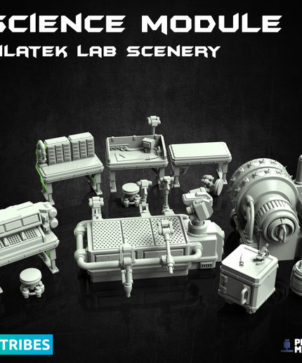 Science Lab - Evil Lab Scenery Module - The Outbreak Collection