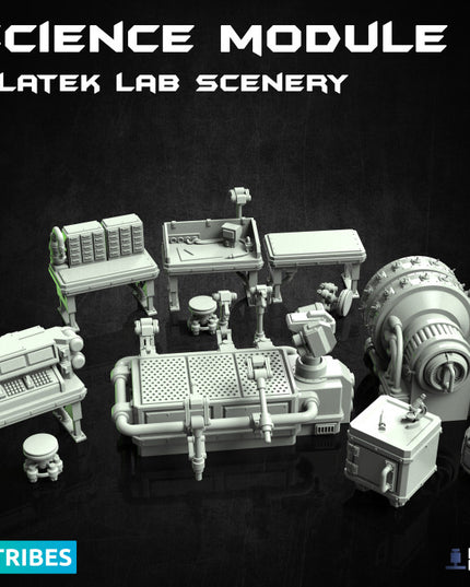 Science Lab - Evil Lab Scenery Module - The Outbreak Collection