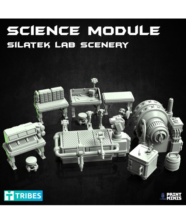 Science Lab - Evil Lab Scenery Module - The Outbreak Collection