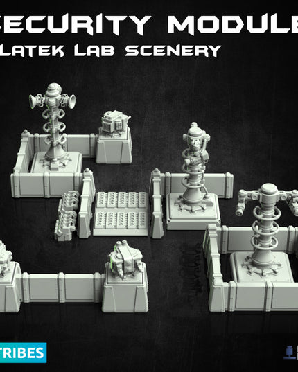 Security System - Evil Lab Scenery Module - The Outbreak Collection