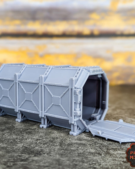 Colossus Heavy Transport with Container