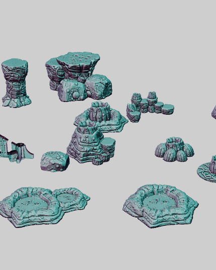 Complete Tabletop Series- Alien Landscape