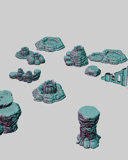 Complete Tabletop Series- Alien Landscape