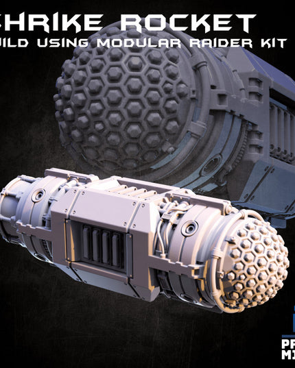 Raider Void Fighter Space Ship (highly modular kit) - In Orbit Collection