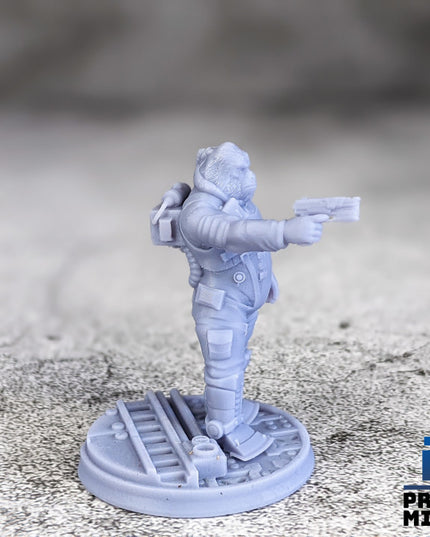 Simii Security Guards - Gorilla Humanoids - In Orbit Collection