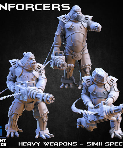 The Enforcers x3 - Simii Species Security - Narok Prison Collection