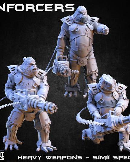 The Enforcers x3 - Simii Species Security - Narok Prison Collection