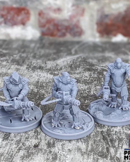 The Enforcers x3 - Simii Species Security - Narok Prison Collection