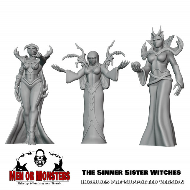 Gang- Sinner Sister Witches - 6 Figures