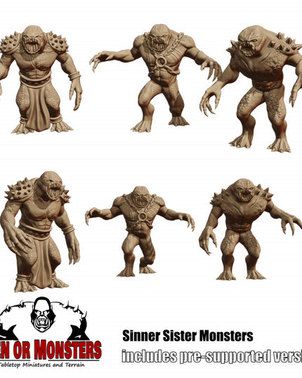 Cave Trolls - 3 Figures