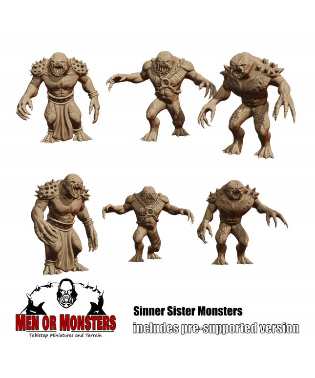 Cave Trolls - 3 Figures