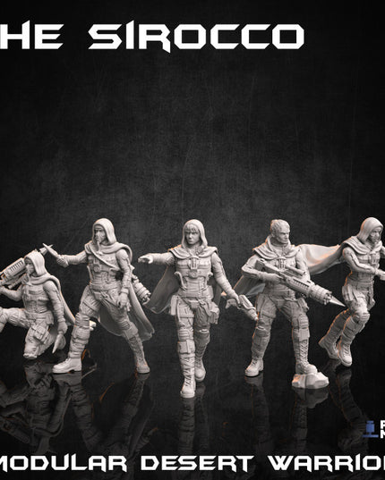 Sirocco Desert Warriors (modular) - Dimozian Sands Collection