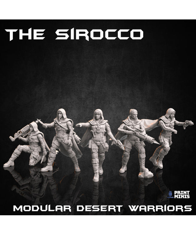 Sirocco Desert Warriors (modular) - Dimozian Sands Collection