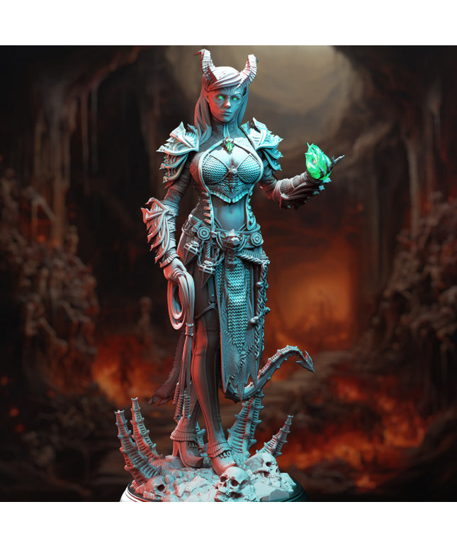Tiefling Fiend Warlock - Skardi of the Third