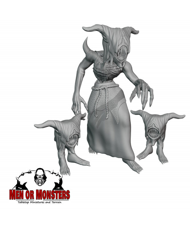 Skin Gorger w/ spawn - 3 Figures