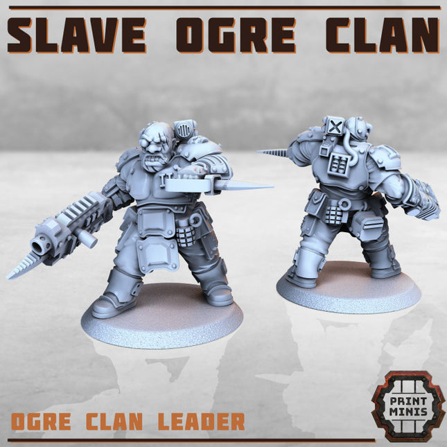 Slave Ogres Clan with Leader x6