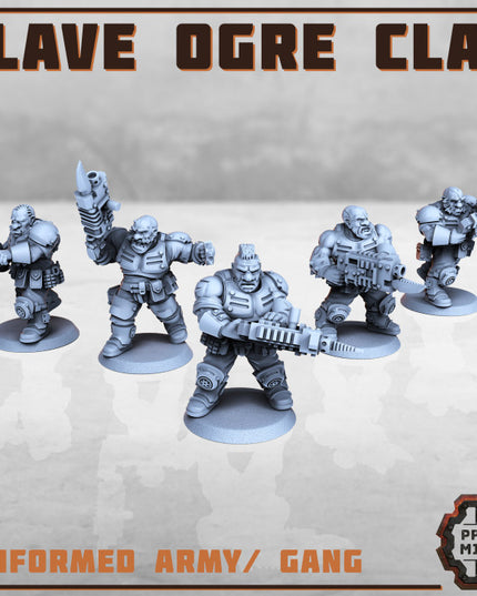 Slave Ogres Clan with Leader x6