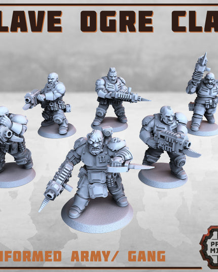 Slave Ogres Clan with Leader x6