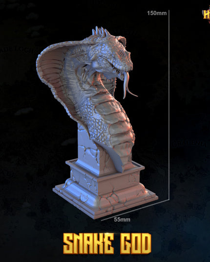CONAN THE BARBARIAN / Snake god bust / 150mm