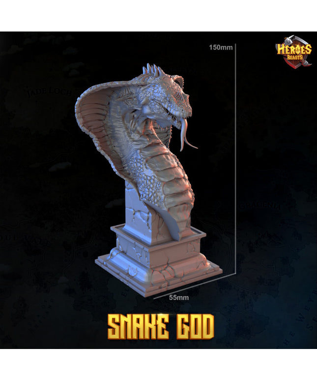 CONAN THE BARBARIAN / Snake god bust / 150mm