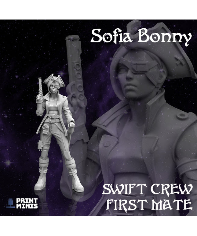 Sofia Bonny - First Mate - Space Pirates Collection