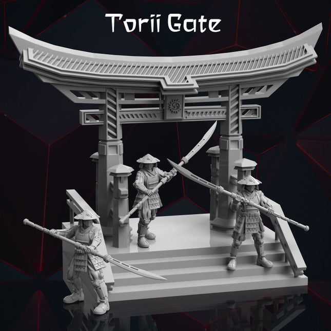 Torii Gate Terrain Piece - Tekano Corp Collection