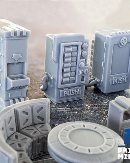 Space Station Canteen - Sci-Fi Terrain Pack - In Orbit Collection