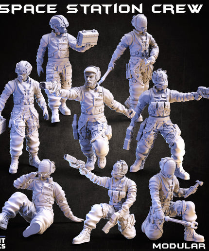 Space Station Crew (modular) - In Orbit Collection