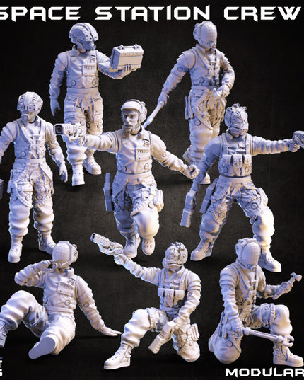 Space Station Crew (modular) - In Orbit Collection