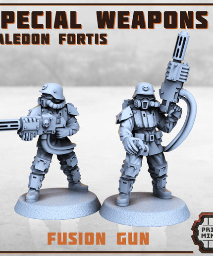 Fusion Gun Troops x2