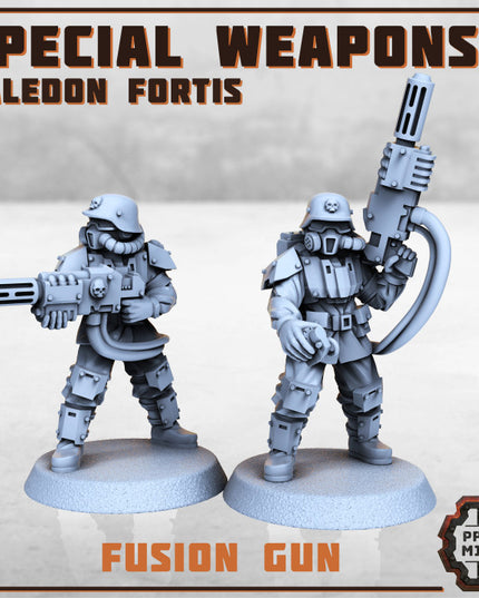 Fusion Gun Troops x2